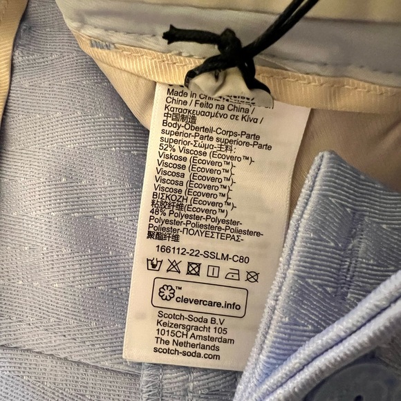 Scotch & Soda Lowry Summer Edition Trouser - Picture 14 of 15